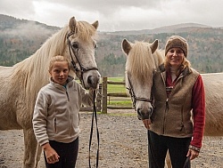 Vermont Icelandic Horse Farm Fall Colours Ride