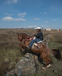 Jumping Stone Wall in Mexico