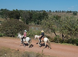 On the Trail at Las Cascadas