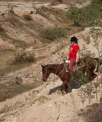 On the Trail at Las Cascadas