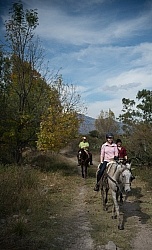 On the Trail at Las Cascades