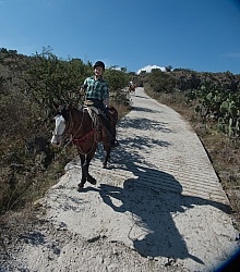 On the Trail at Las Cascades