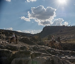 On the Trail at Las Cascades