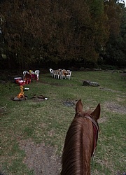 Lunch by the Cascading River