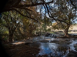 Lunch by the Cascading River
