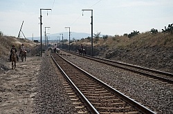 Crossing the Tracks in Mexico