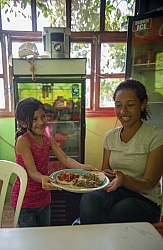 Lunch in Local Restaurant in Mexico