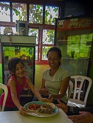 Lunch in Local Restaurant in Mexico