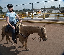 Riding under and iover Highways in Mexico