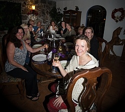 Dinner at Las Cascades