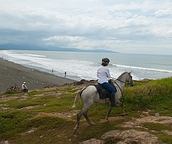 Beach Riding in Costa Rica