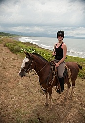 Beach Riding in Costa Rica