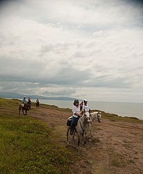 Beach Riding in Costa Rica