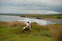 Beach Riding in Costa Rica