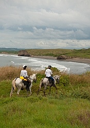 Beach Riding in Costa Rica