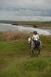 Beach Riding in Costa Rica