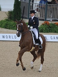 Mafalda Galiza Mendes and D'Artagnan WEG 2010