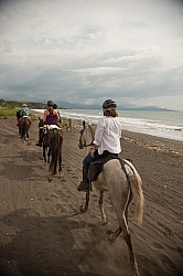 Beach Riding in Costa Rica