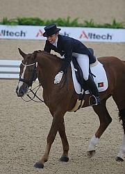 Mafalda Galiza Mendes and D'Artagnan WEG 2010