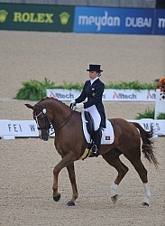 Mafalda Galiza Mendes and D'Artagnan WEG 2010