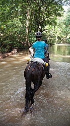 Riding in the River
