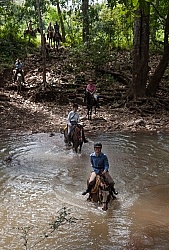 Riding in the River