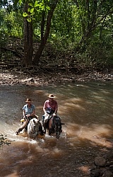 Riding in the River