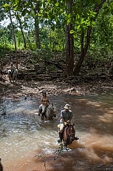 Riding in the River