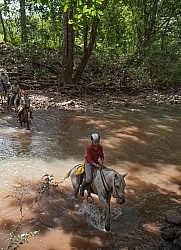 Riding in the River
