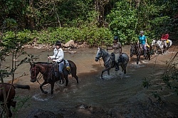 Riding in the River