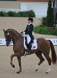 Alltech WEG Dressage Mafalda Galiza Mendes and D'Artagnan WEG 2010