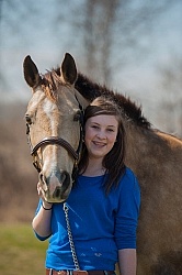 Quarter Pony with People