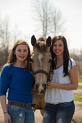 Quarter Pony with People