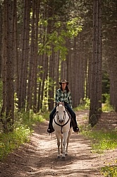 Trail Riding in the Ganny, Anne vavra Trail Riding Spring Summer