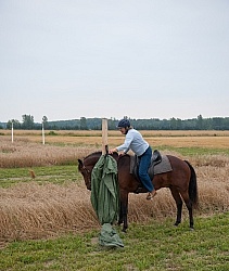 Horse Country Campground Riding the Obstacle Course at Horse Country Campgrounds