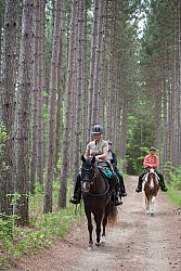 Trail Riding in Group