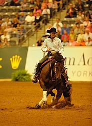 Shawna Sapergia and This Chics on Top WEG 2010 Reining