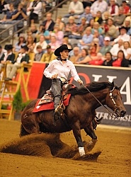 Shawna Sapergia and This Chics on Top WEG 2010 Reining