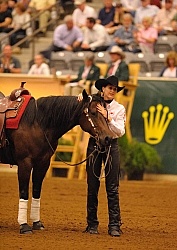 Shawna Sapergia and This Chics on Top WEG 2010 Reining