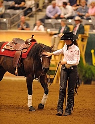 Shawna Sapergia and This Chics on Top WEG 2010 Reining