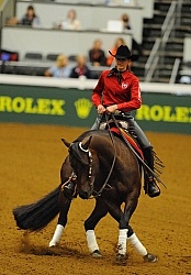 Shawna Sapergia and This Chics on Top WEG 2010 Reining