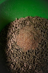 Adding Flax Seed to Grain