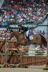 Sinead Halpin and Manoir De Carneville Rolex 2014, Selle Francai