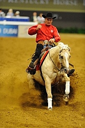 Vernon Sapergia and Its Wimpys Turn WEG 2010 Reining