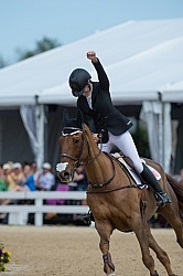 Sinead Halpin and Manoir De Carneville Rolex 2014, Selle Francai