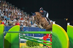 Samantha Lam and Tresor Bejing  Olympics 2008 Show Jumping