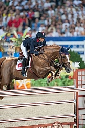Samantha Lam and Tresor Bejing  Olympics 2008 Show Jumping