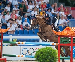 Samantha Lam and Tresor Bejing  Olympics 2008 Show Jumping