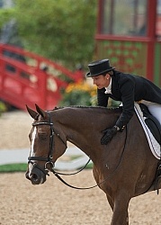 Gina Miles and McKinlaigh Hong Kong Olympics 2008