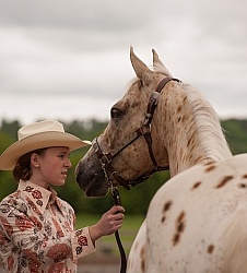 Appaloosa in Showmanship